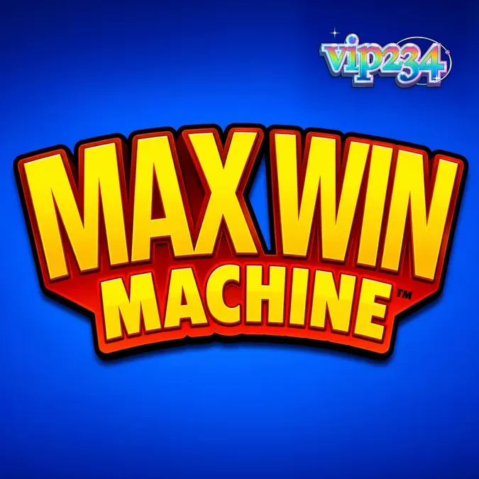 Interface minimalista do slot Max Win Machine com símbolos Lucky Seven